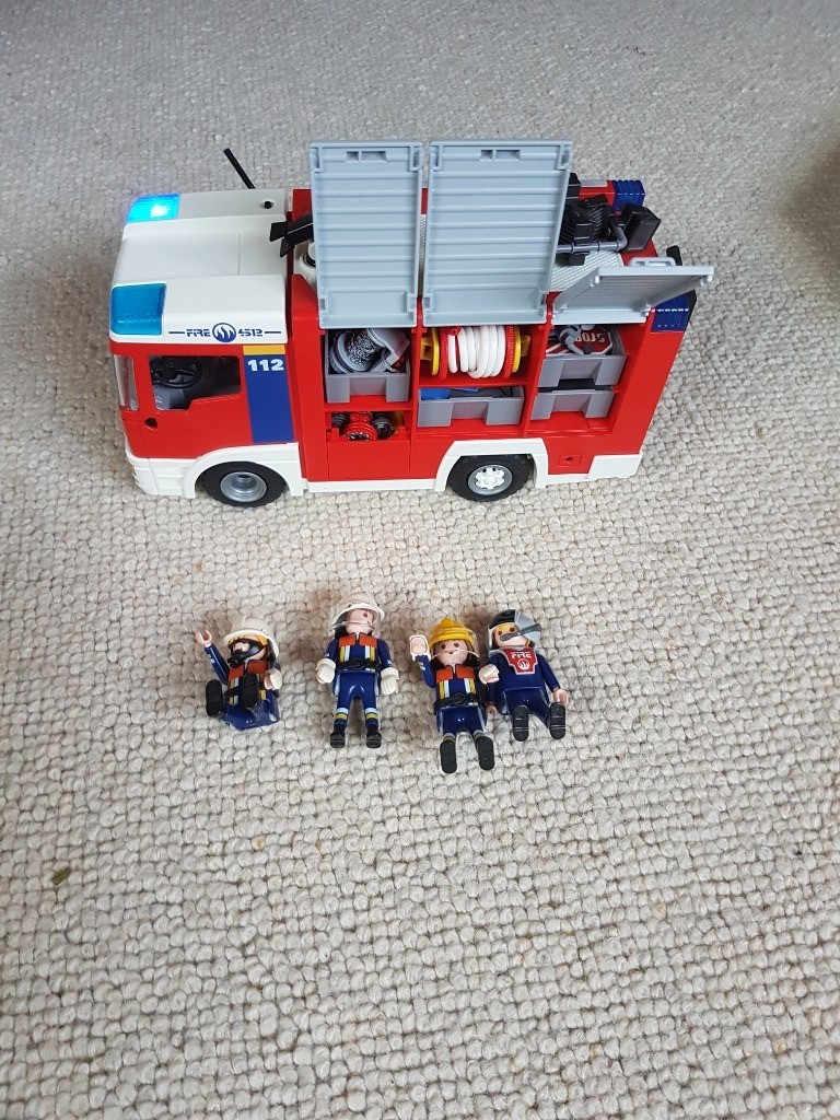 playmobil fire engine remote control